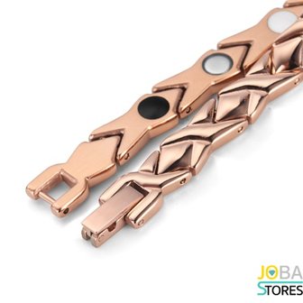 OP=OP Magneet Armband Adela Rose Gold