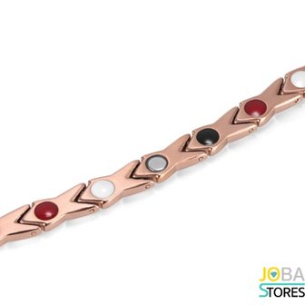 OP=OP Magneet Armband Adela Rose Gold