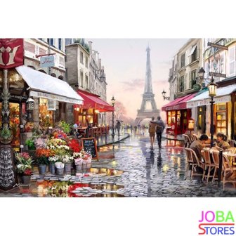Diamond Painting "JobaStores®" Parijs - volledig - 40x60cm 