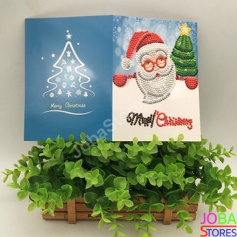 Diamond Painting Kerstkaarten set 01 (8 stuks)