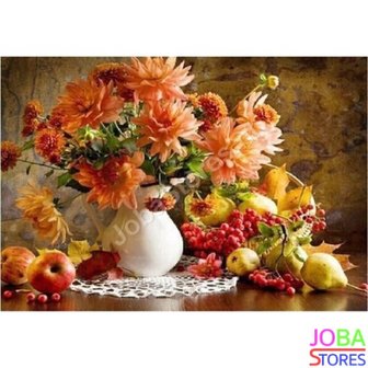 OP=OP Schilderen op nummer Bloemen 01 40x50cm