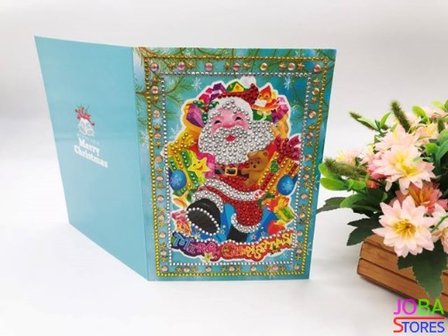 Diamond Painting Special Kerstkaarten set (4 stuks)