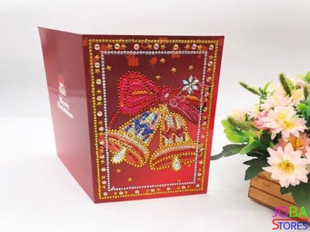 Diamond Painting Special Kerstkaarten set (4 stuks)