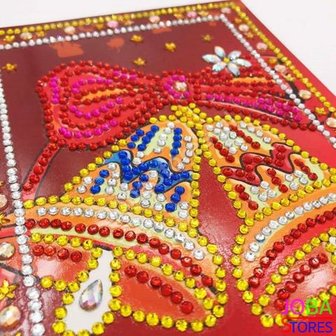 Diamond Painting Special Kerstkaarten set (4 stuks)