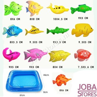 OP=OP Magnetische hengel set met badje (40 delig)