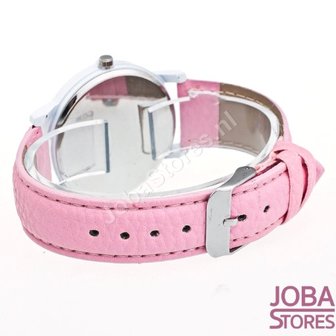 OP=OP Kerst Horloge 02 Licht Roze