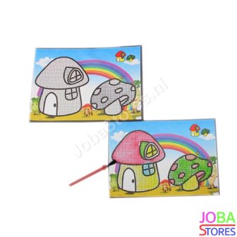 OP=OP Magische Water Schilderkaarten/Kleurplaten (25 stuks)