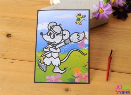 OP=OP Magische Water Schilderkaarten/Kleurplaten (25 stuks)