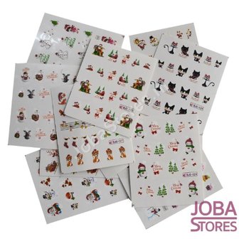 OP=OP Nagel Sticker Set Kerst (44 vellen)