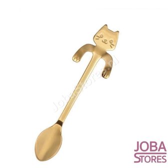 OP=OP Theelepel Kat Goud (6 stuks)