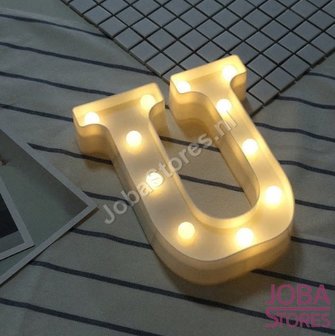 OP=OP Letter Lamp U