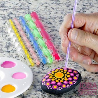 ! WeekDeal ! Mandala Dotting Toolset (16 delig)