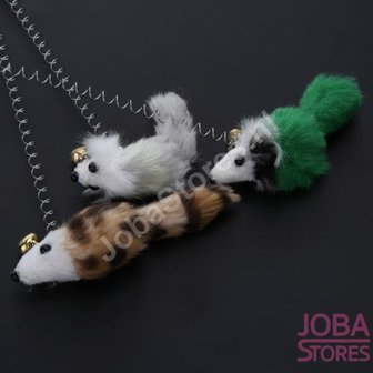 OP=OP Katten Speelgoed Muisjes met zuignap (3 stuks)