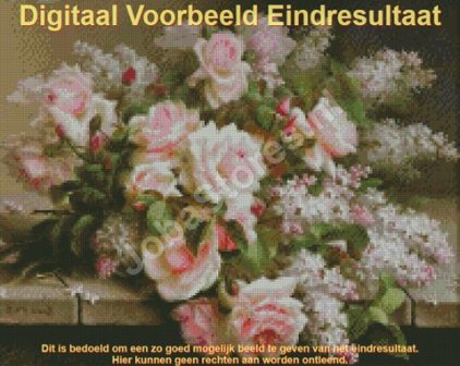 Diamond Painting Boeket 40x50cm