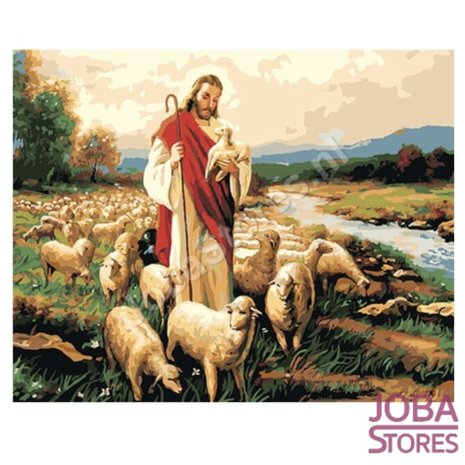 OP=OP Schilderen op nummer Herder 40x50cm