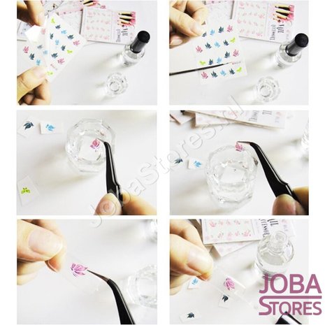 OP=OP Nagel Sticker Set Uilen (192 stickers)