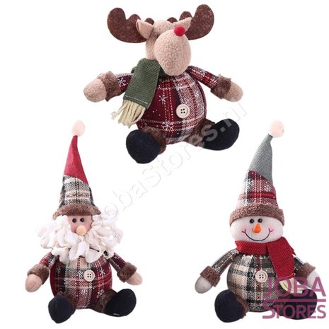 OP=OP Kerst Poppen Set 01 (3 stuks)