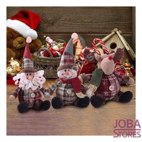 OP=OP Kerst Poppen Set 01 (3 stuks)