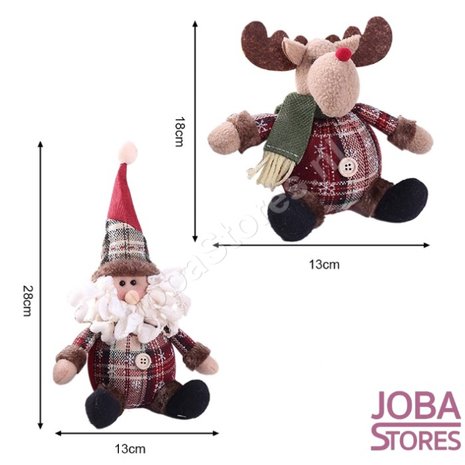 OP=OP Kerst Poppen Set 01 (3 stuks)