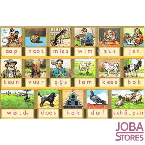 OP=OP Diamond Painting Aap Noot Mies 80x60cm