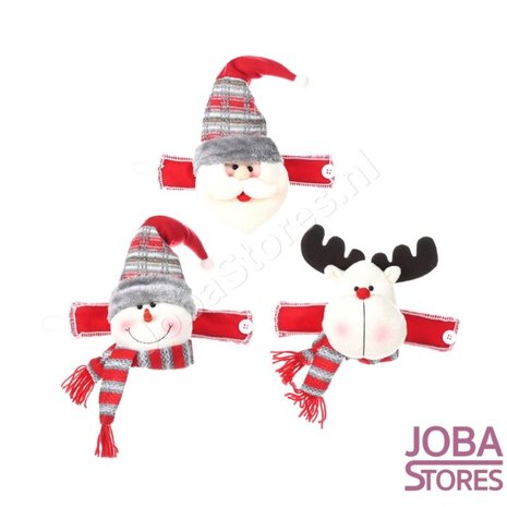 Gordijnhouder Kerst (Sneeuwpop)