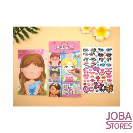 OP=OP Sticker Pret Sticker Set Mode Prinsessen (6 stuks)