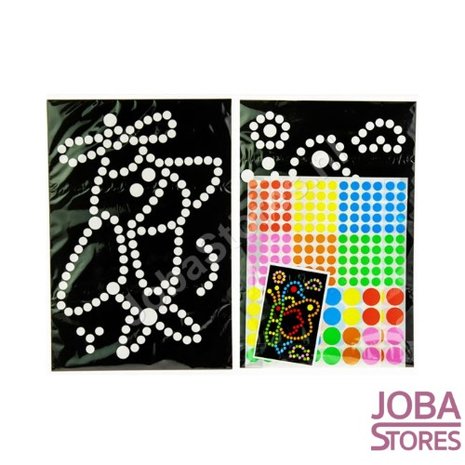 OP=OP Sticker Pret Sticker Set Dots (6 stuks)