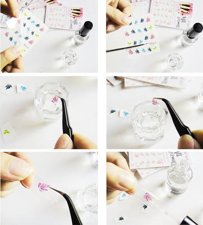 OP=OP Nagel Sticker Set Paaseieren (132 stickers)