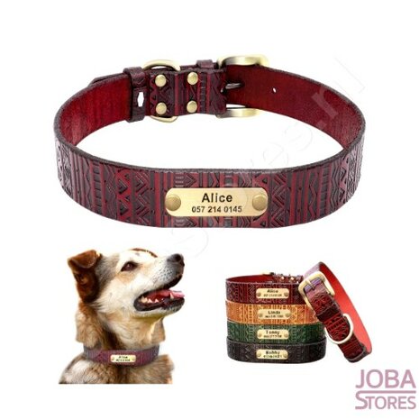 Custom Honden Halsband 008 met eigen naam