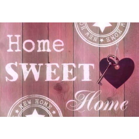 OP=OP Diamond Painting Home Sweet Home 05 30x40cm