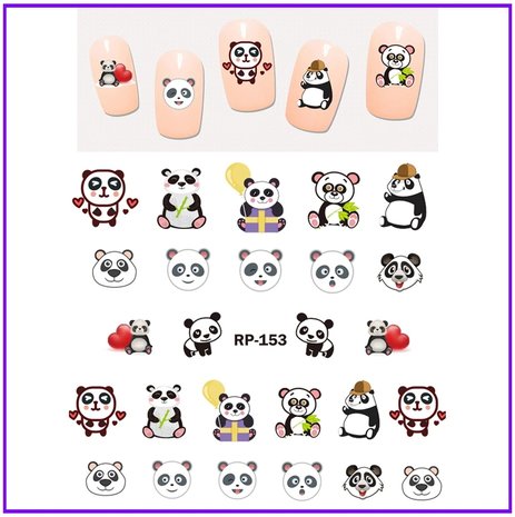 Nagel Sticker Set Dieren (150 stickers)