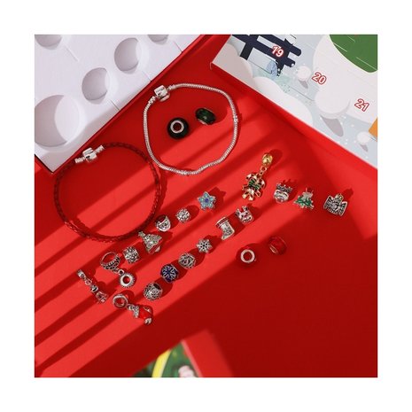 OP=OP Kerst Adventskalender Bedelarmband 02