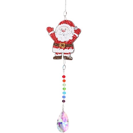 OP=OP Diamond Painting Kerst Hanger Kerstman