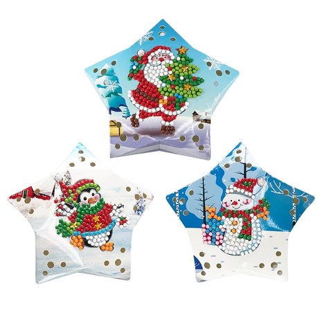 Diamond Painting Kerst Lampen Slinger 01