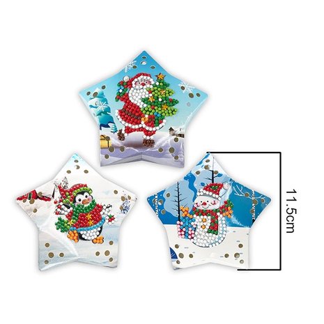 Diamond Painting Kerst Lampen Slinger 01