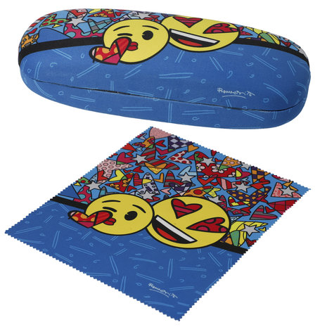 Goebel - Emoji by BRITTO | Brillenkoker I love you | Inclusief brillendoekje