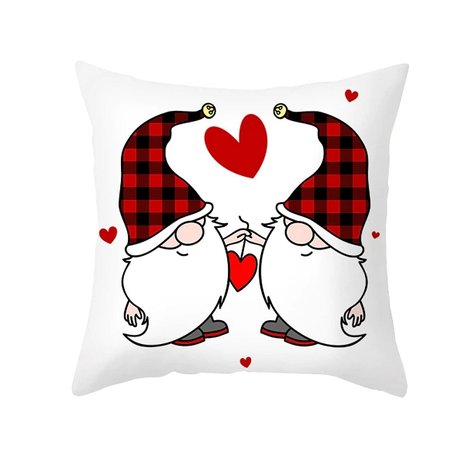 OP=OP Sier kussensloop Gnomes / Kabouters 04 (45cm) - Valentijnsdag - Moederdag TIP