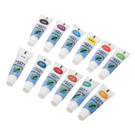 OP=OP Acrylverf Set mini 12 kleuren inclusief kwast (12 x 5ml)