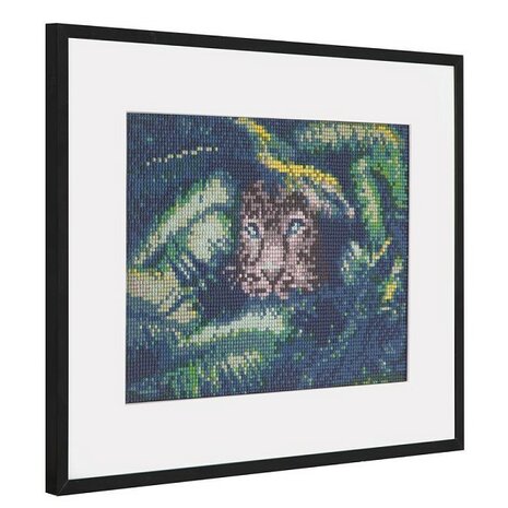 OP=OP Grafix Diamond Painting Panter 30x40cm - Rond