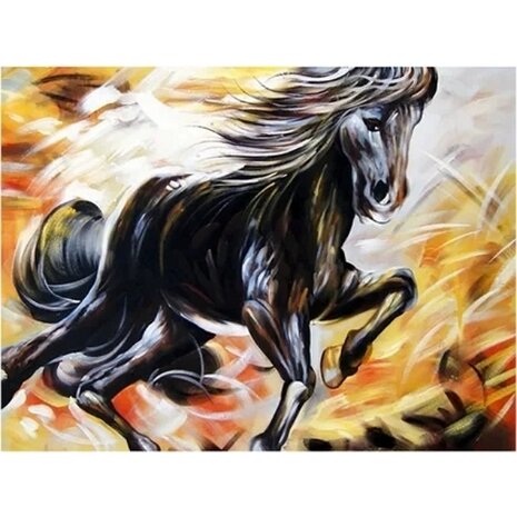 Diamond Painting Schilderij Paard 08