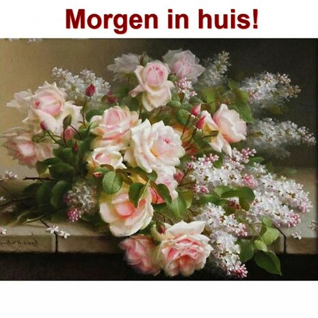 Diamond Painting Boeket 40x50cm