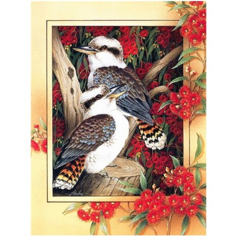 Diamond Painting Schilderachtige vogels