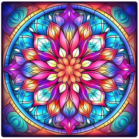 Diamond Painting Mandala Modern 06
