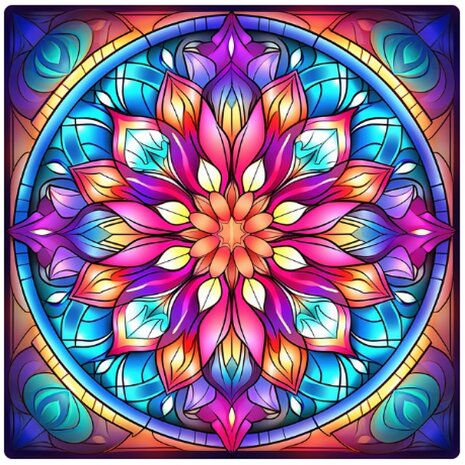 Diamond Painting Mandala Modern 06