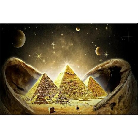 Diamond Painting Landschap - De Piramides