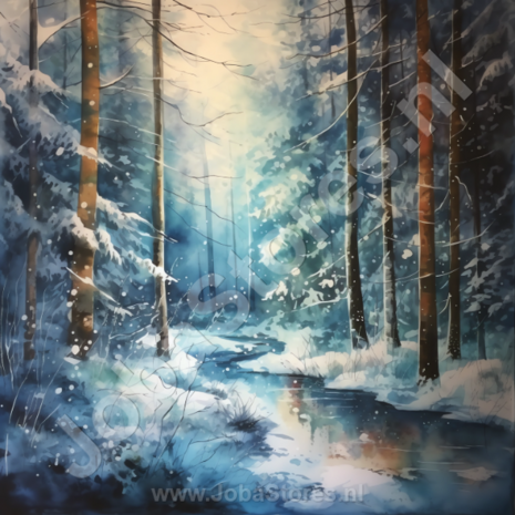 Diamond Painting Betoverd Bos