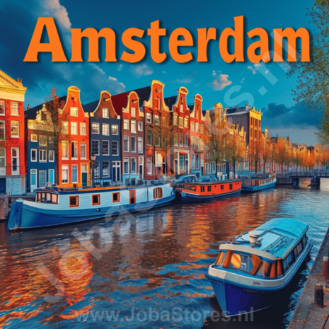 Diamond Painting Vakantie liefde - Amsterdam