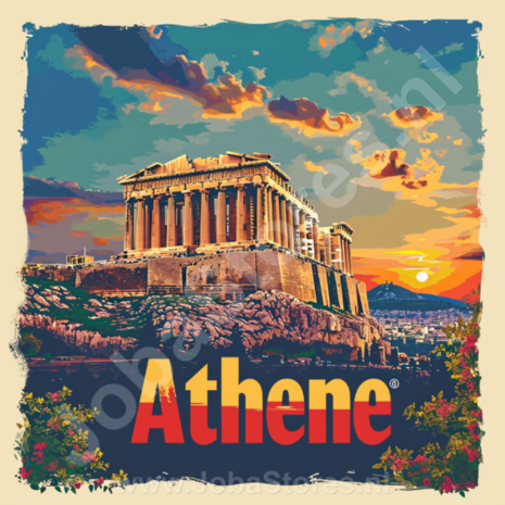 Diamond Painting Vakantie liefde - Athene