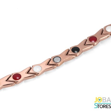 OP=OP Magneet Armband Adela Rose Gold