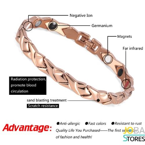 OP=OP Magneet Armband Adela Rose Gold